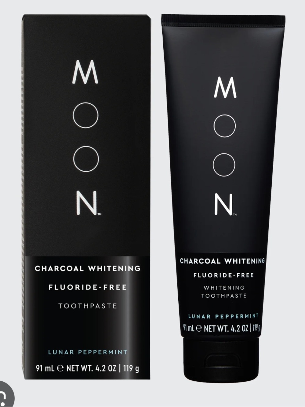 Whitening Activated Charcoal Toothpaste - Black